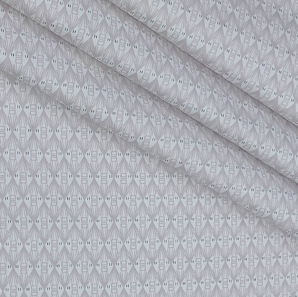 Shirt Fabric Raymond 100% Giza Cotton Print Colour Soft Pink